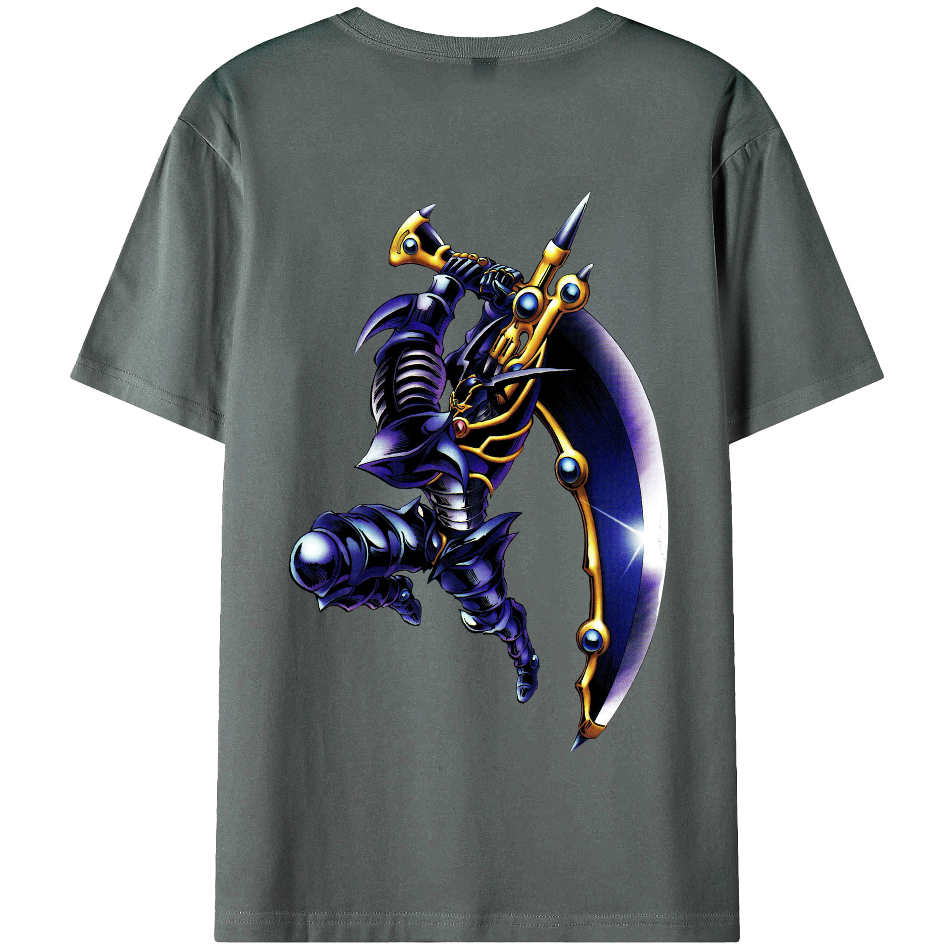 （画像用） 遊☆戯☆王 Yu-Gi-Oh! 綿100％半袖Tシャツ（背面プリント）
